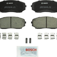 Bosch BC1258 QuietCast Premium Ceramic Disc Brake Pad Set For Ford: 2007-2014 Edge; Lincoln: 2007-2015 MKX; Mazda: 2007-2012 CX-7, 2007-2017 CX-9; Front