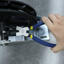 RUWOO Z23004 4-Piece Pneumatic Tool 8" Internal/External Cr-V Snap Ring Pliers (8 Inch)