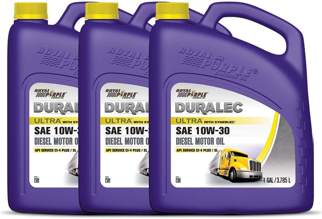 Royal Purple 80456 Duralec Ultra 10W30 Oil Case 3 x 1 Gallon, 384. Fluid_Ounces