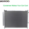 SCITOO Air Conditioning A/C Condenser Replacement for 2010 Infiniti M35 Sedan 3.5L Automotive Cooling A/C Condenser