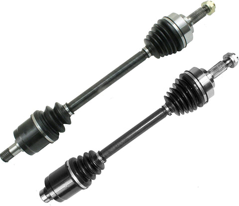 DTA DT1234923501A Front Driver and Passenger Side Premium CV Axles (New Drive Axle Assemblies - 2 pcs Compatible with 2008-2012 Honda Accord 2.4L Only, 2009-2012 Acura TSX