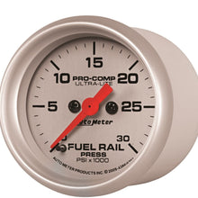 Auto Meter 4386 Ultra-Lite Fuel Rail Pressure Gauge,2.3125 in.