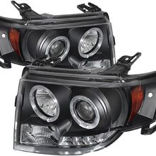 Spyder Auto (PRO-YD-FES08-DRL-BK) Ford Escape Projector Headlight