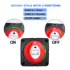 Nilight Battery Switch 12-48V Waterproof Heavy Duty Battery Power Cut Master Switch Disconnect Isolator for Car Vehicle RV and Marine Boat (On/Off),2 Years Warranty