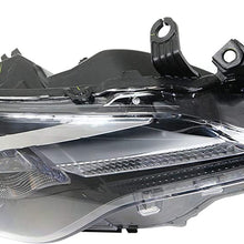 Headlight Assembly Compatible with 2017-2019 Toyota Corolla LED Composite Clear Lens With bulb(s) Passenger Side