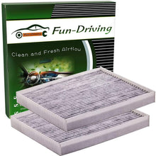 2 Pack White FD811 Cabin air filter for Mazda 3,6,CX-5, Replacement for CF11811,KD45-61-J6X