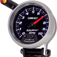 Auto Meter 6290 Cobalt 3-3/4" 10000 RPM Pedestal Mount Tachometer Mini-Monster