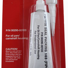 Genuine Toyota Fluid 00295-00103 Formed-in-Place Oil Pan Gasket - 3 oz. Tube