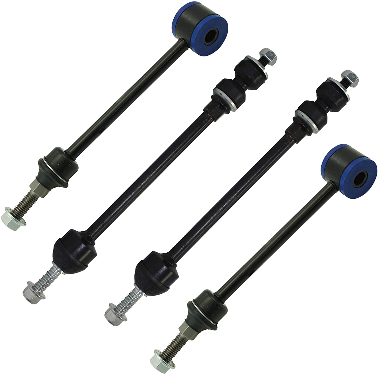 Detroit Axle - 4PC Front and Rear Sway Bar End Links for 2004 2005 Dodge Ram 1500 4x4