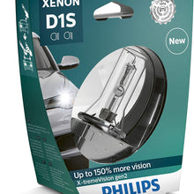 Philips X-tremeVision +150% Xenon Headlight Bulb D1S Gen2 85415XV2S1