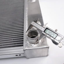 New Fit For CHEVY C/K SERIES C10/K10 PICKUP L6/V8 1973-1980 Full Aluminum Racing Radiator with 2x 12" Red Cooling Fan Kit