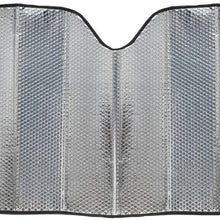 Single Bubble Front Windshield Shade Window Shade- Accordion Folding Auto Sunshade for Car Truck SUV-Blocks UV Rays Sun Visor Protector-Keeps Your Vehicle Cool