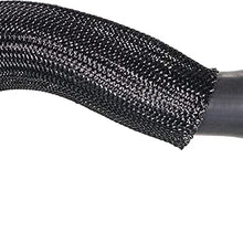 APDTY 141309 Engine Radiator Coolant Reservoir Overflow Degas Bottle Rubber Hose w/Plastic Y-Pipe Nipple Fits 2005-2007 Ford F250 F350 F450 F550 w/ 6.0L Diesel (Replaces KM4848, 5C3Z-8075-CA)
