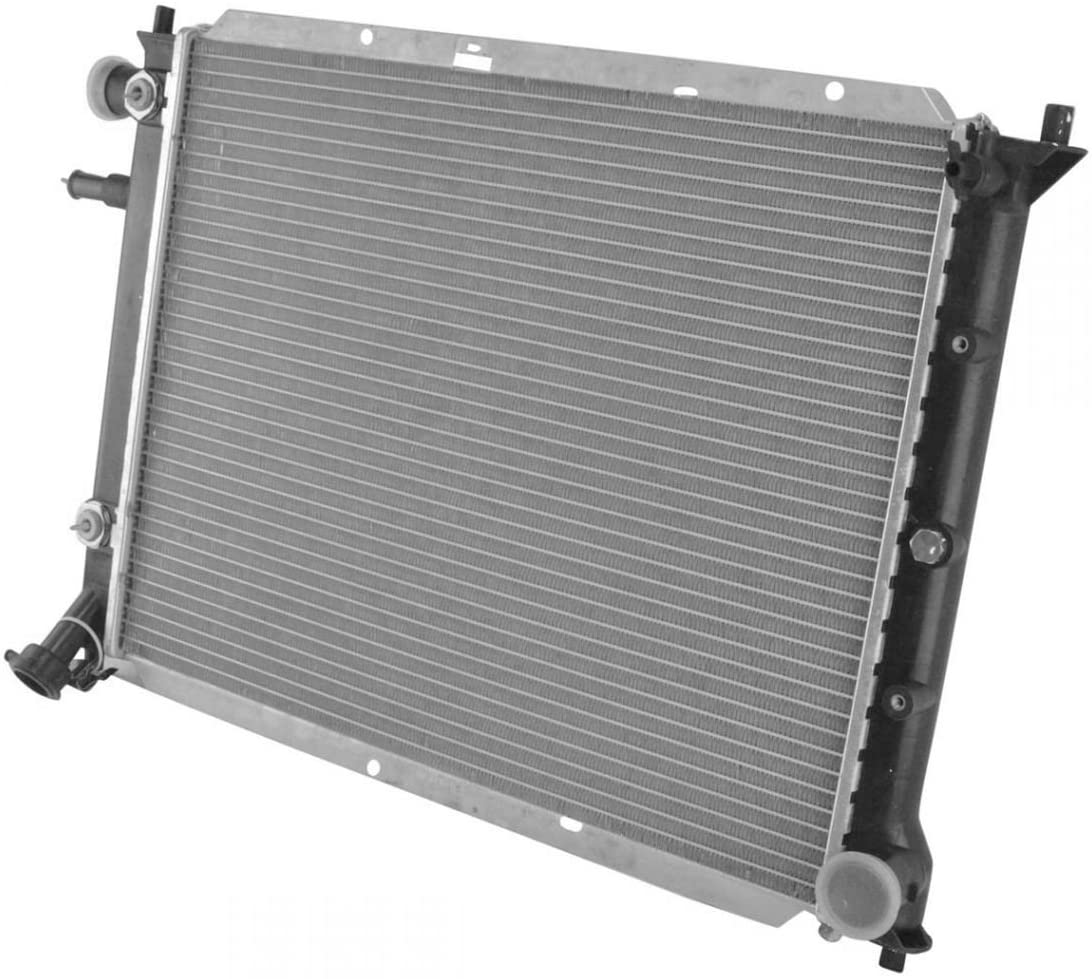 Radiator Assembly Aluminum Core Direct Fit for 98-03 Ford Escort ZX2 DOHC 2.0L