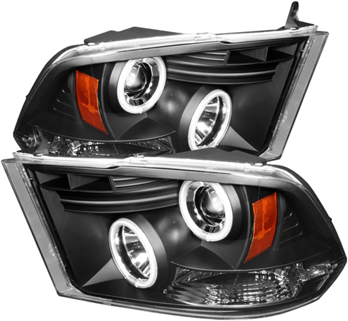 Spyder Auto Dodge Ram 1500 Chrome CCFL LED Projector Headlight