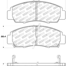 StopTech 309.07870 Sport Brake Pads with Shims and Hardware