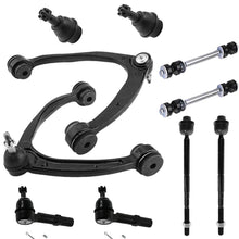 10 Pc Front Kit-Upper Control Arm Ball Joint Assembly Lower Ball Joint Inner Outer Tie Rod End Sway Bar fit for 2007-2013 Chevrolet Silverado 1500,Tahoe,2007-2014 GMC Sierra 1500,GMC Yukon