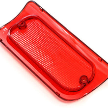 Third Brake Light Lens for 1994-2004 Compatible with Chevy GMC S10 Sonoma Regular Cab or Crew Cab Only Genuine RHA High Mount