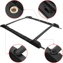 SnailAuto Black Roof Rack Cross Bars Set Fit for 2005-2020 Toyota-Tacoma Double Cab Luggage Carrier