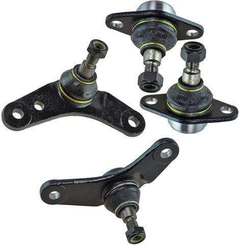 Front Suspension Lower Inner Outer Ball Joint Kit Set of 4 for Mini Cooper