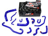 HPS 57-1656-BLUE Blue Silicone Radiator and Heater Hose Kit Coolant