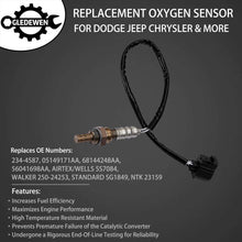 Oxygen Sensor Upstream & Downstream O2 Sensor 2PCS | for Dodge Dakota Durango Ram Jeep Wrangler Grand Cherokee Mitsubishi Raider & more | Replace# 234-4587, 05149171AA, 68144248AA, 56041698AA