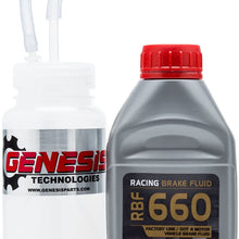 Brake Bleeding Kit With Cable Mount Bottle And Motul 847205 RBF 660