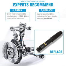 Maxorber Rear Pair Shocks Strut Absorber Compatible with Dodge Grand Caravan,Chrysler Town and Country 2008 2009 2010 Shock Absorber