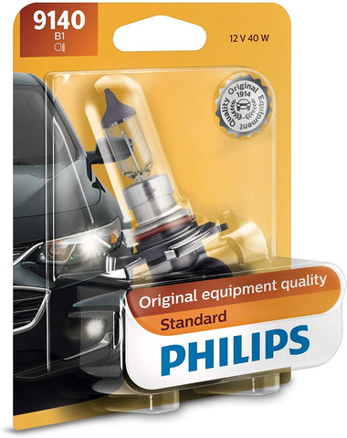 Philips 9140 Standard Halogen Fog Bulb (Pack of 1)