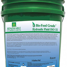 Vegetable Oil Hydraulic Oil, 5 gal. Pail, ISO Viscosity Grade : 32