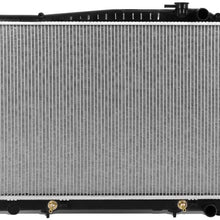 DNA Motoring OEM-RA-2055 2055 OE Style Aluminum Cooling Radiator Replacement