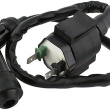 Caltric Ignition Coil Compatible With Honda 350 350D Trx350 Trx350D Fourtrax 4X4 1986 1987 1988 1989