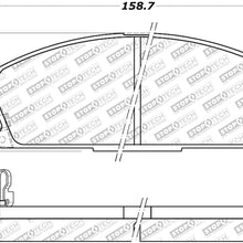 StopTech 305.06910 Street Select Brake Pads with Hardware