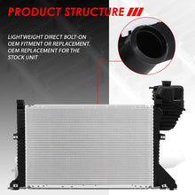 2796 OE Style Aluminum Core Cooling Radiator Replacement for Dodge Freightliner Sprinter 2500 3500 2.7L AT 03-06