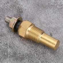 Electrical Temperature Sender,Water/Oil Temp Temperature 1/8 NPT Electrical Sender Transmitter Sending Unit Temp Sensor