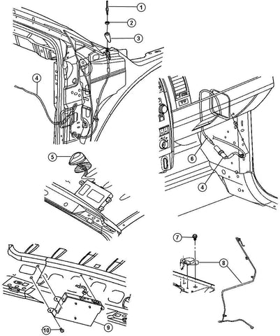 Mopar Performance 56043183AD MOPAR Cable