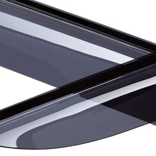 Goodyear Side Window Deflectors for Nissan Rogue 2014-2020, Tape-on Rain Guards, Window Visors, 4 Pieces - GY003121