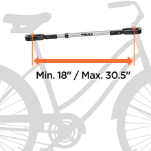 Thule Frame Adapter - Bicycle Cross Bar , Black