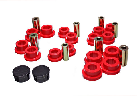 Energy Suspension 11.3111R Front Control Arm Bushing Set, 1 Pack