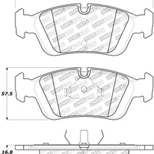StopTech 309.05580 Street Performance Front Brake Pad