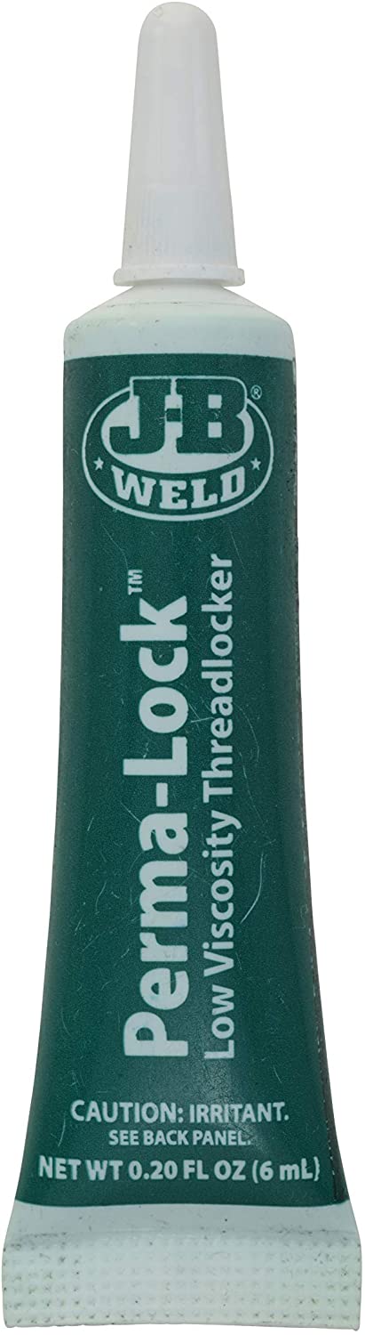 J-B Weld 29006 Perma-Lock Low Viscosity Threadlocker - Green - 6 ml
