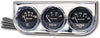 AUTO METER 2349 Autogage Black Oil/Water/Volt Gauge with Chrome Console