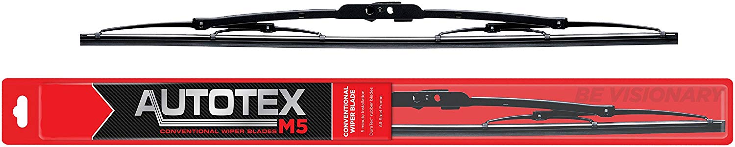 AutoTex M5-19 M5 Traditional Metal Windshield Wiper Blade - 19