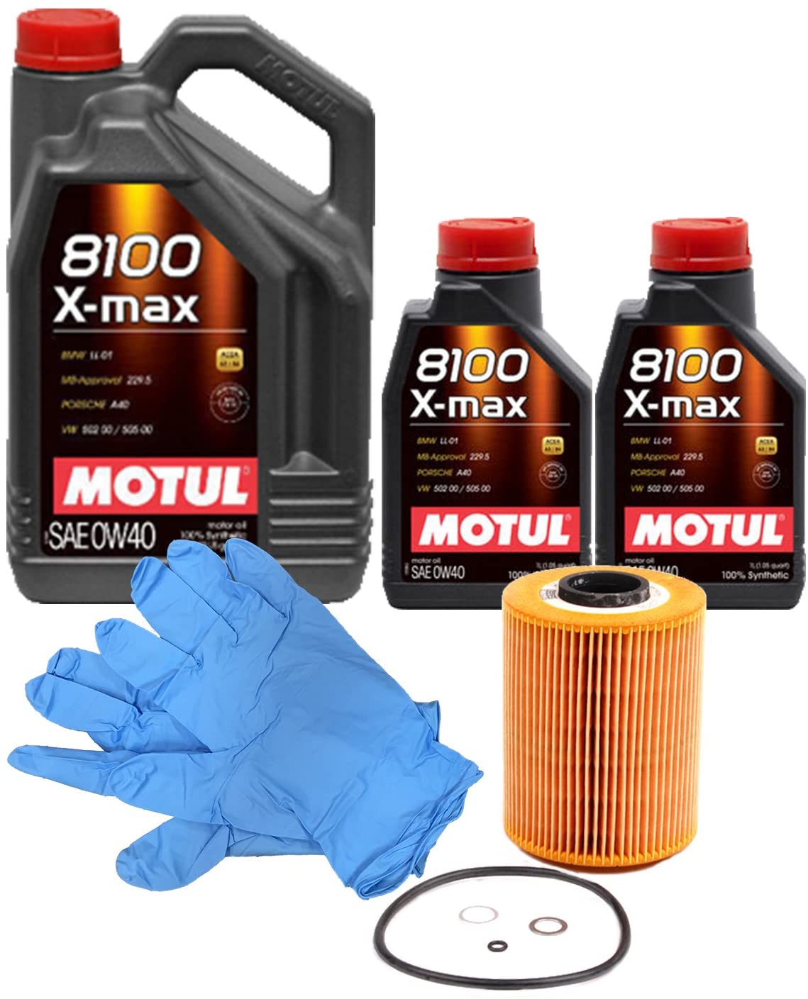 BMW Motul 0w40 Oil Change Kit for 2014+ BMW M3
