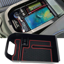 JOJOMARK for 2019 Toyota RAV4 Accessories Center Console Organizer Tray Armrest Box Secondary Storage Fit 2019 2020 Toyota RAV4