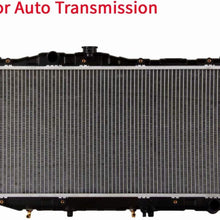 Automatic AT Aluminum/Plastic Radiator 1 Row For 1987-1991 Toyota Camry 2.0L L4
