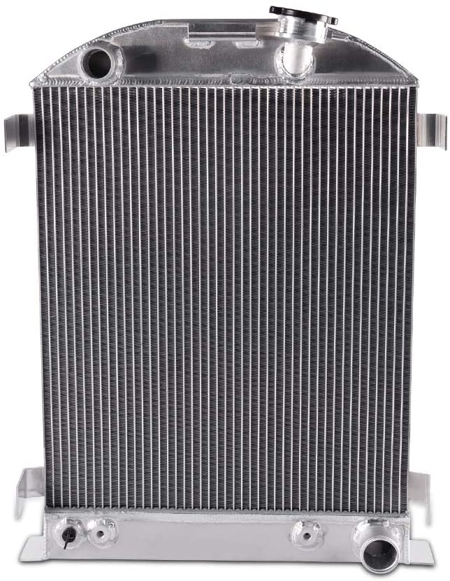 New Aluminum Radiator Compatible For FORD MODEL A CHEVY V8 UPGRADE 1930 1931