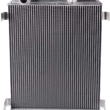 New Aluminum Radiator Compatible For FORD MODEL A CHEVY V8 UPGRADE 1930 1931