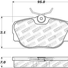StopTech 309.04930 Street Performance Front Brake Pad