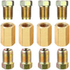 WHWEI Brass Fittings Stopper 12 S4M4 (Color : Copper Unions)